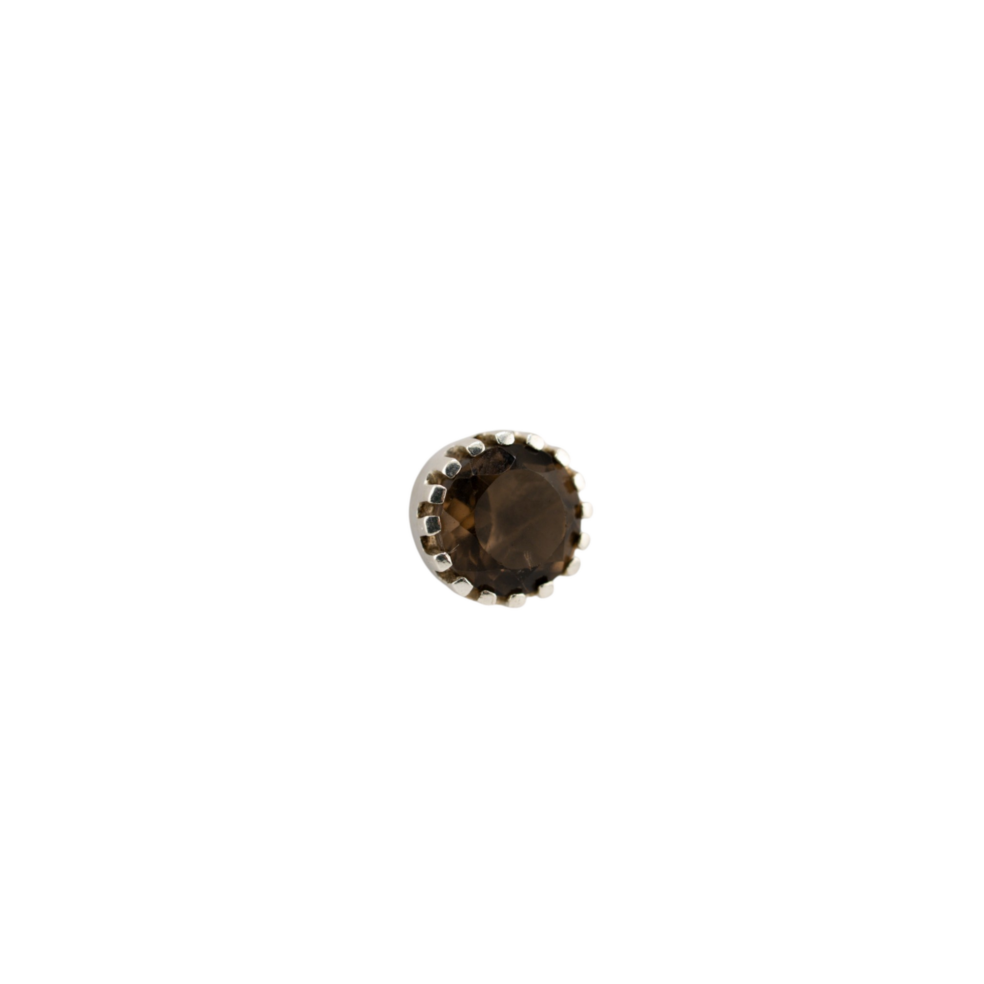 Saulora smoky quartz stud earrings