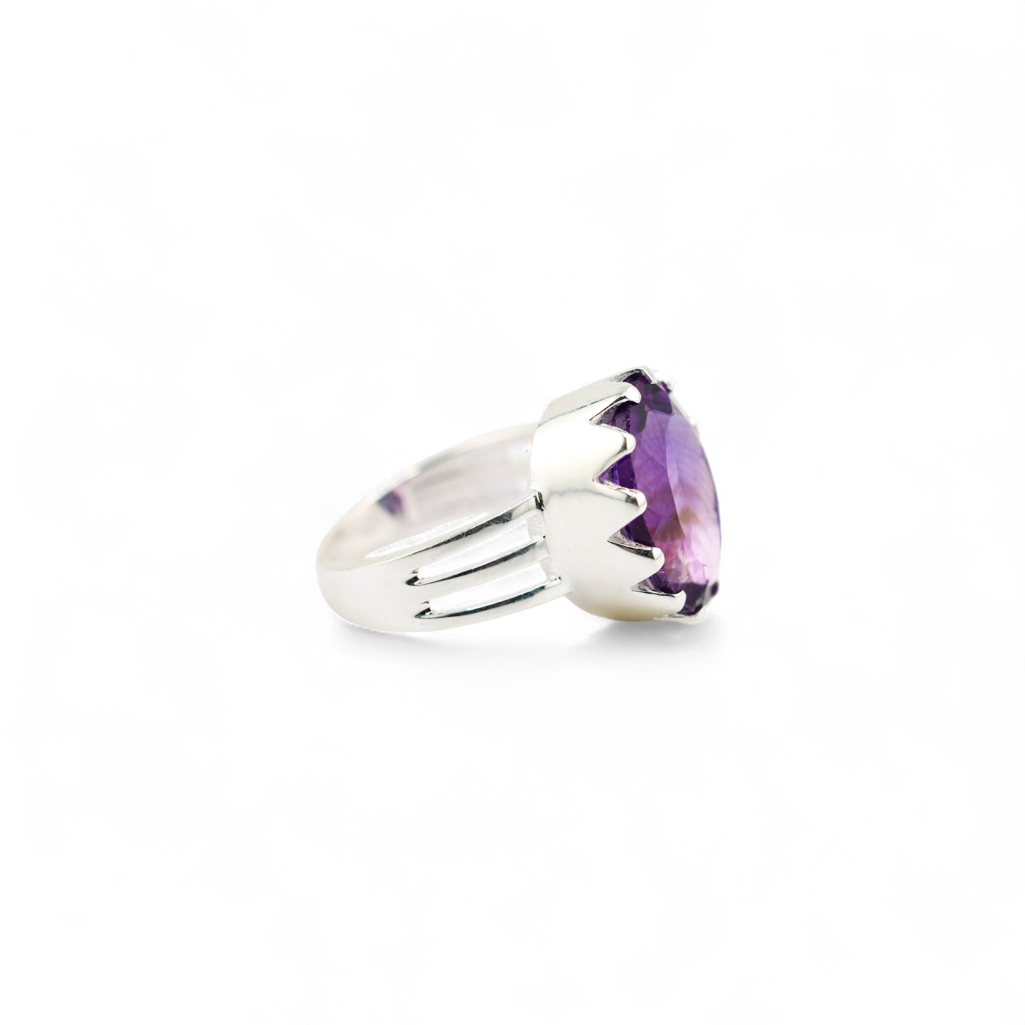 Amethyst Crown ring