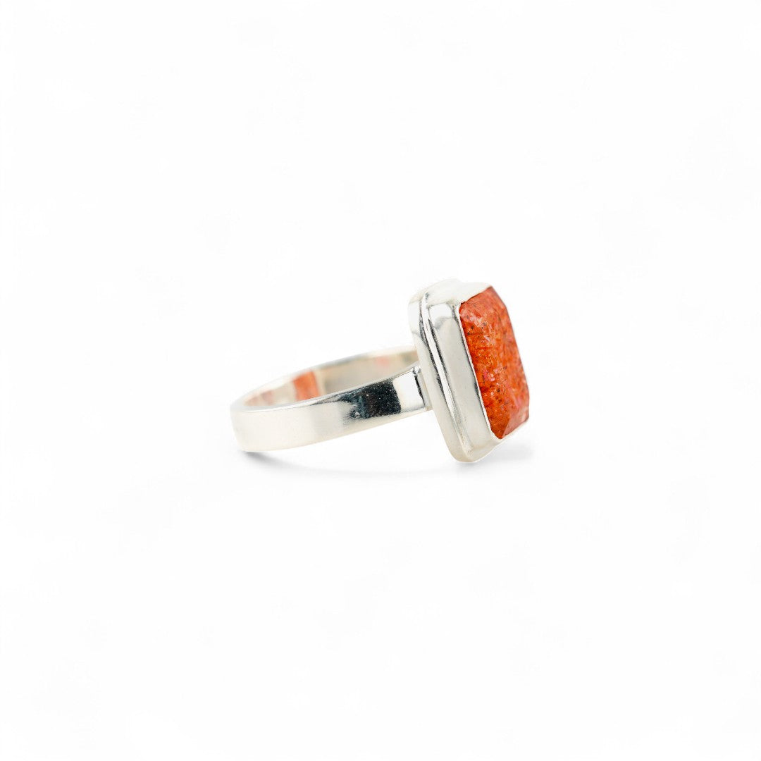 Sunstone square ring