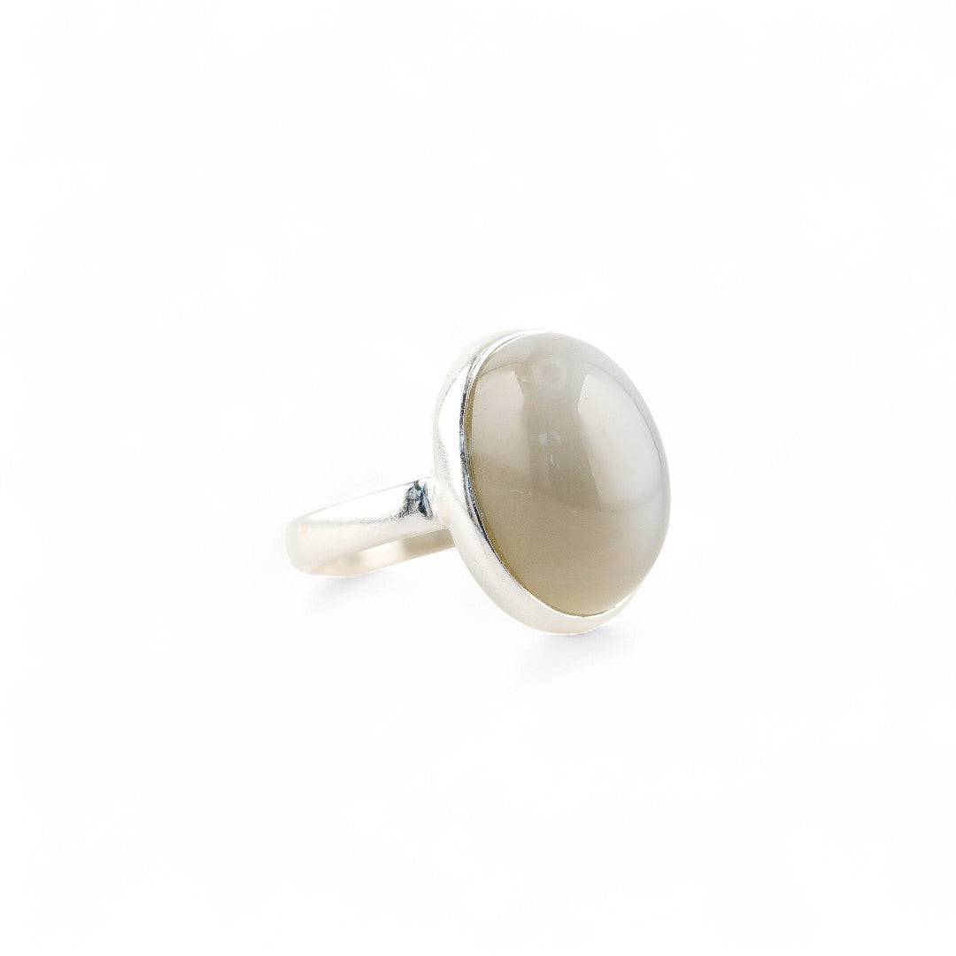 Nordic moonstone ring