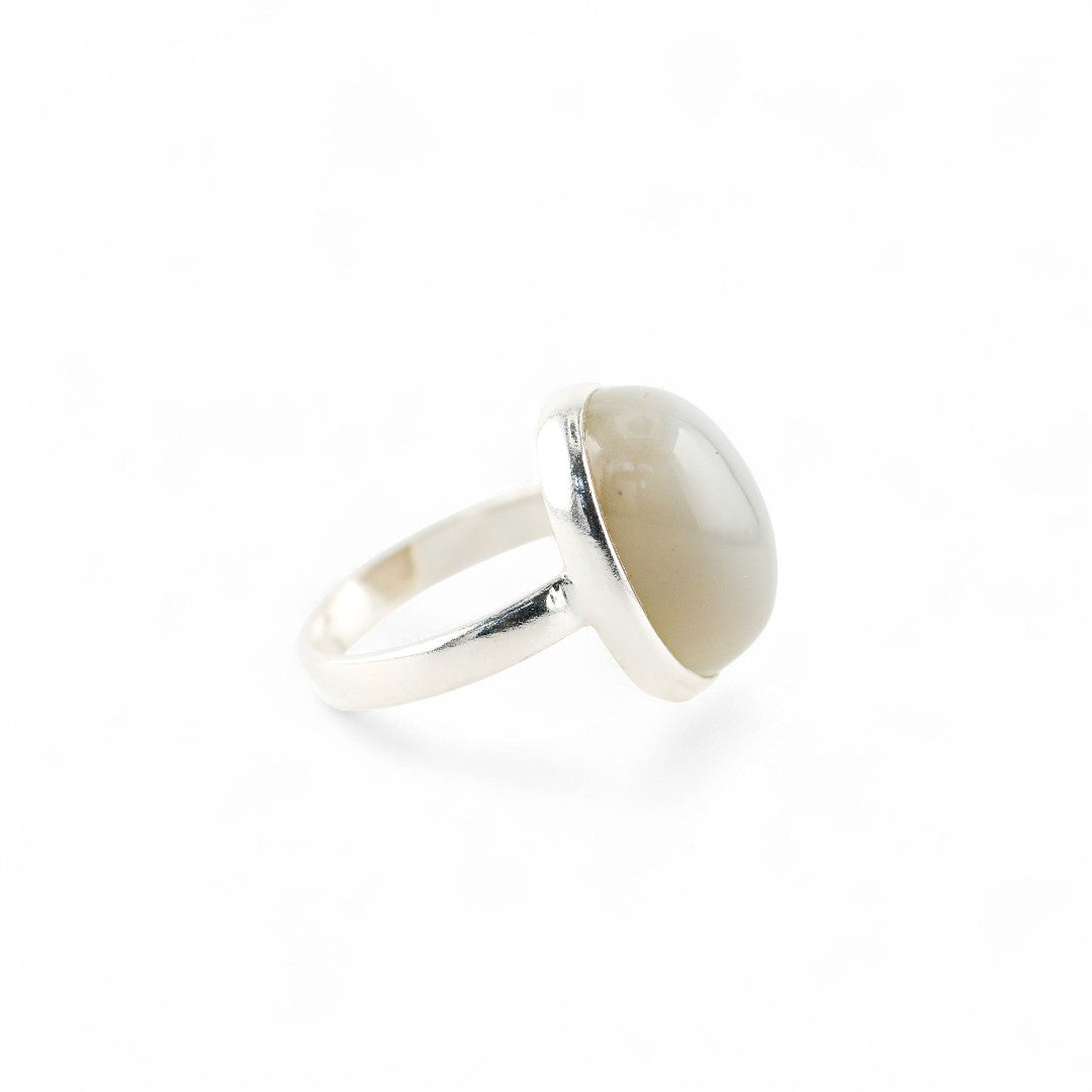 Nordic moonstone ring