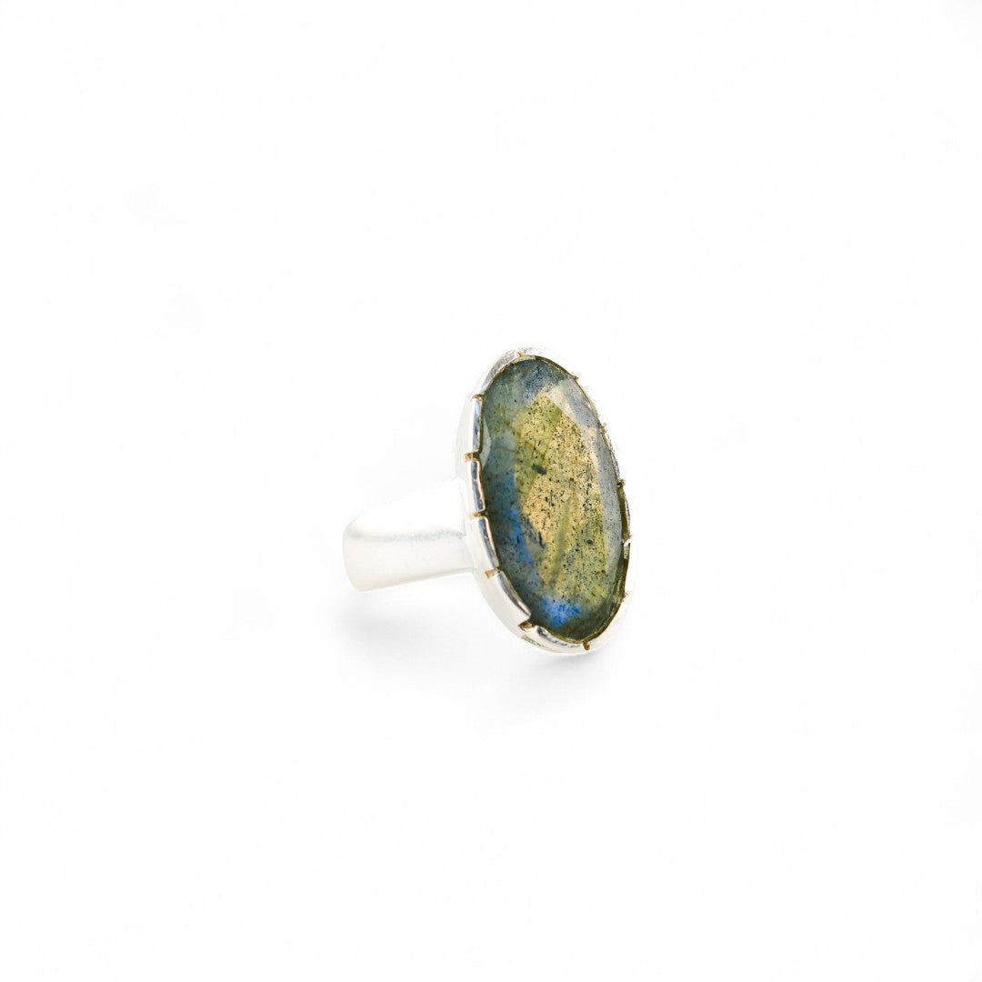 Selene labradorite ring