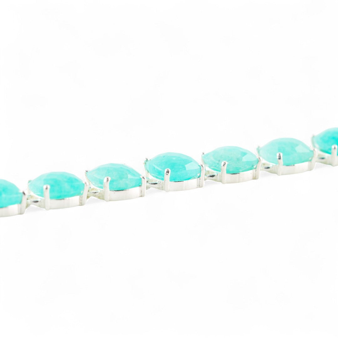 Amazonite briolette bracelet