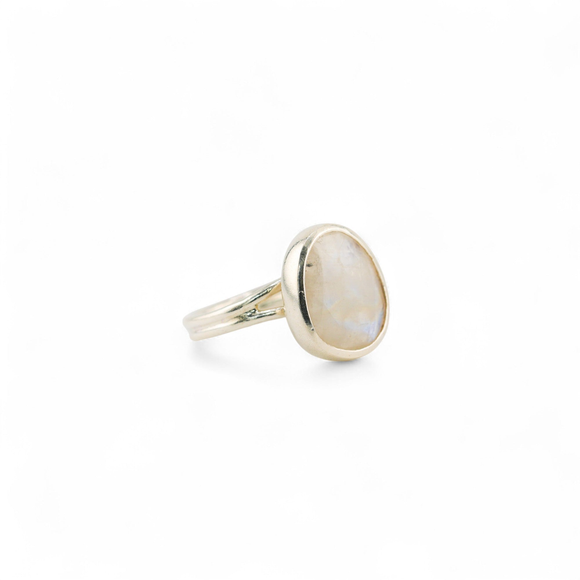 Harmonia rainbow moonstone ring