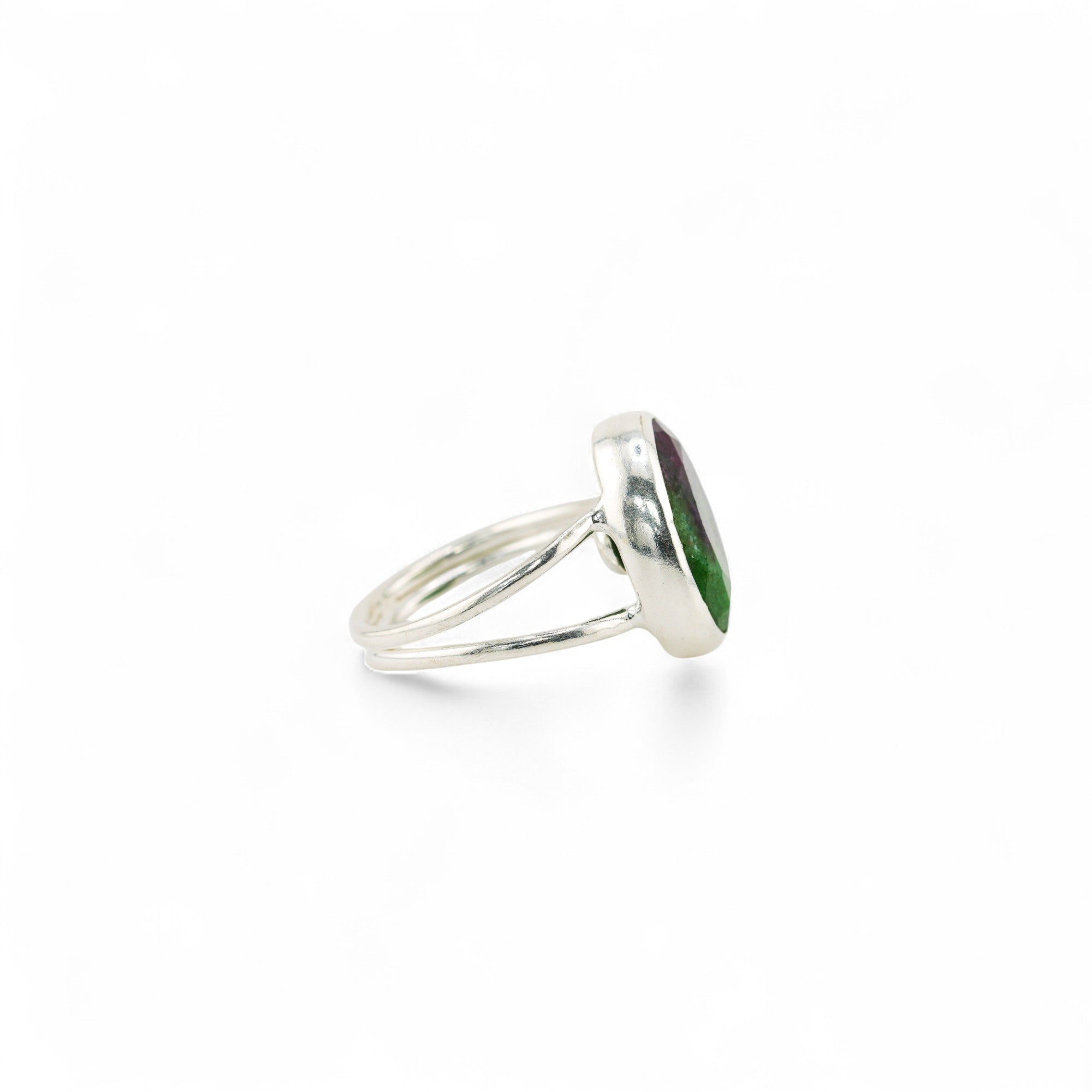 Harmonia ruby zoisite ring