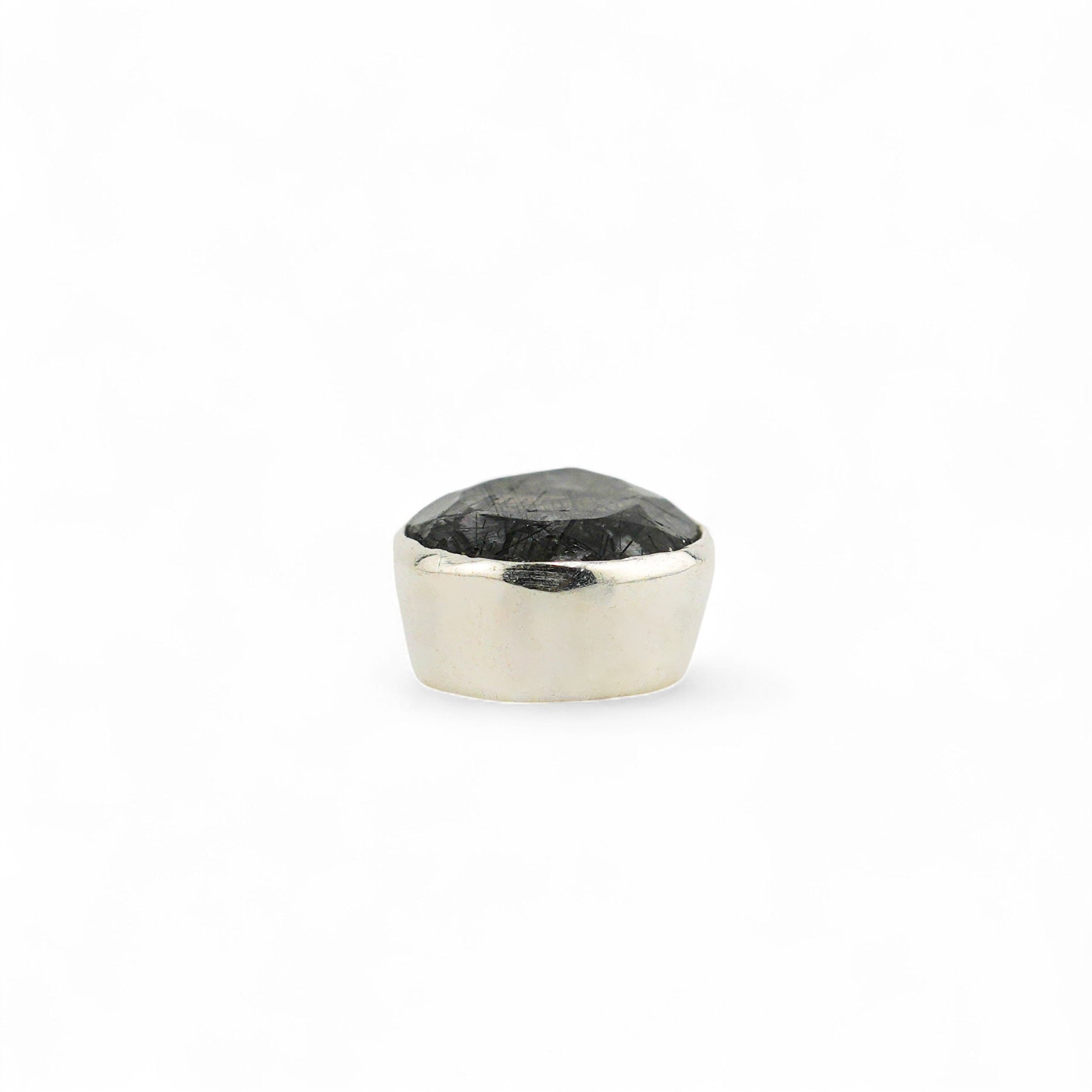 Venus black rutile quartz pendant