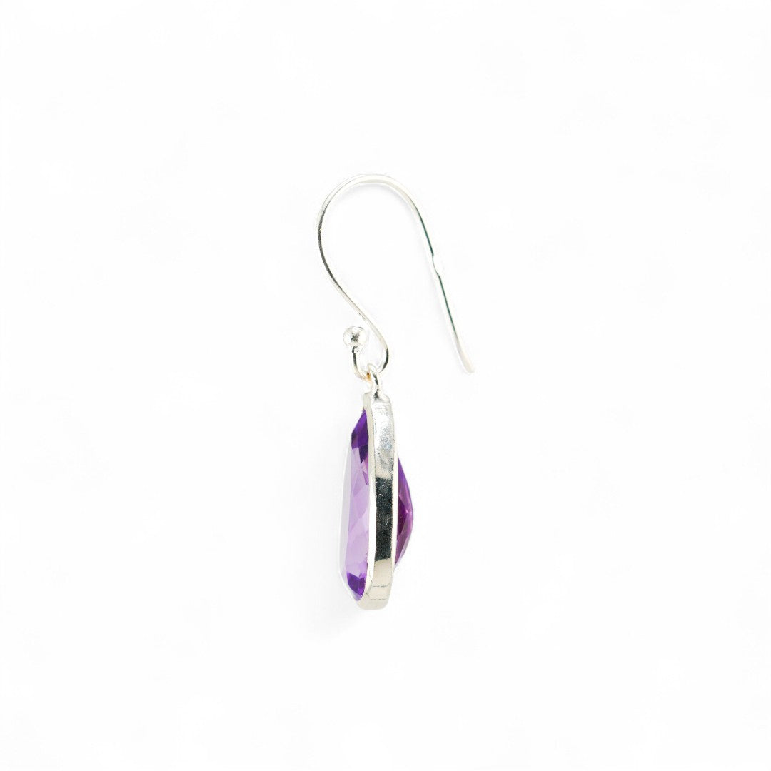 Amethyst earrings