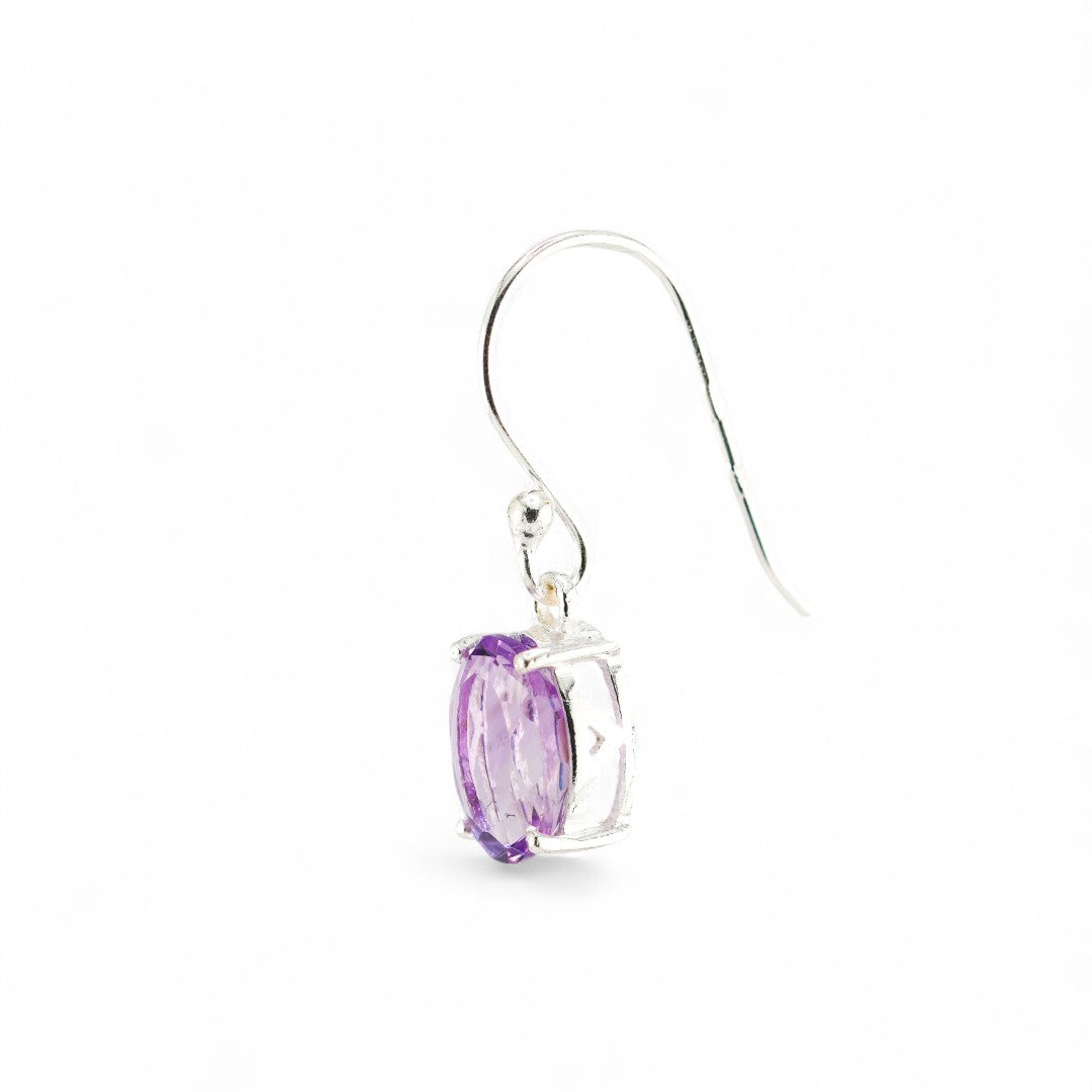 Amethyst earrings