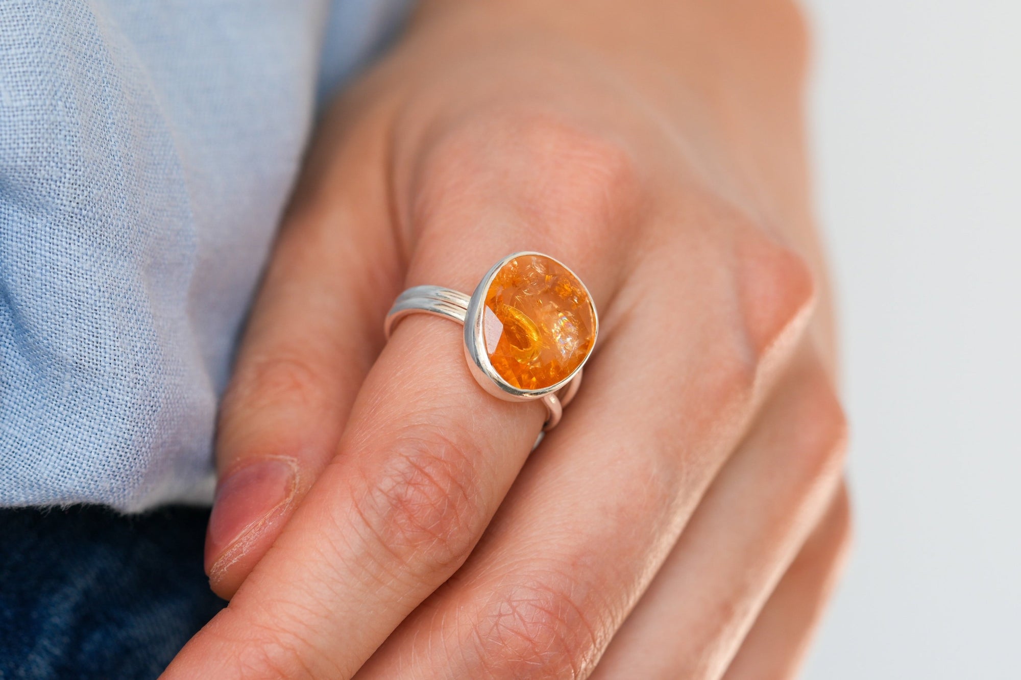 Harmonia citrine ring