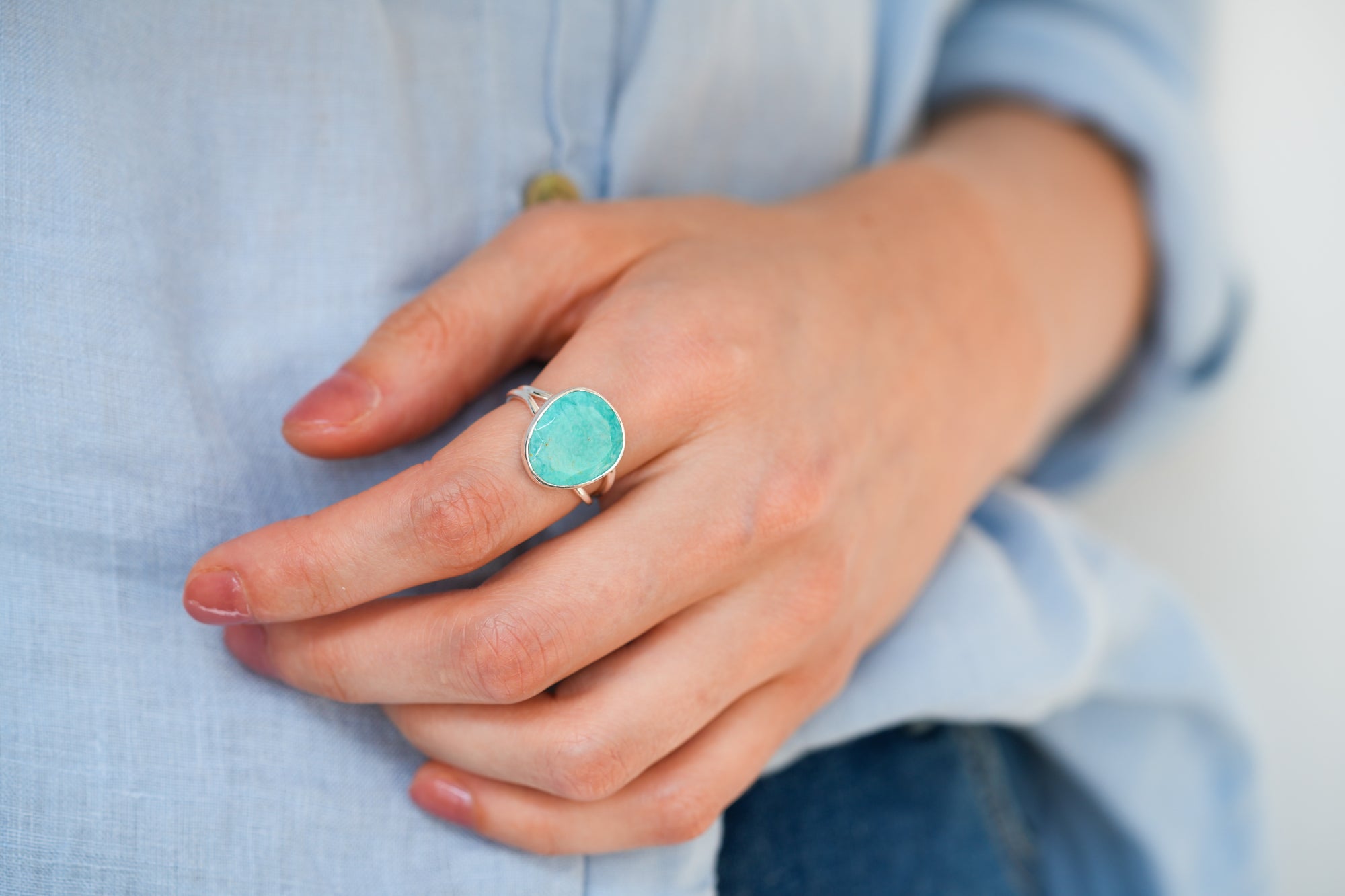 Harmonia turquoise ring
