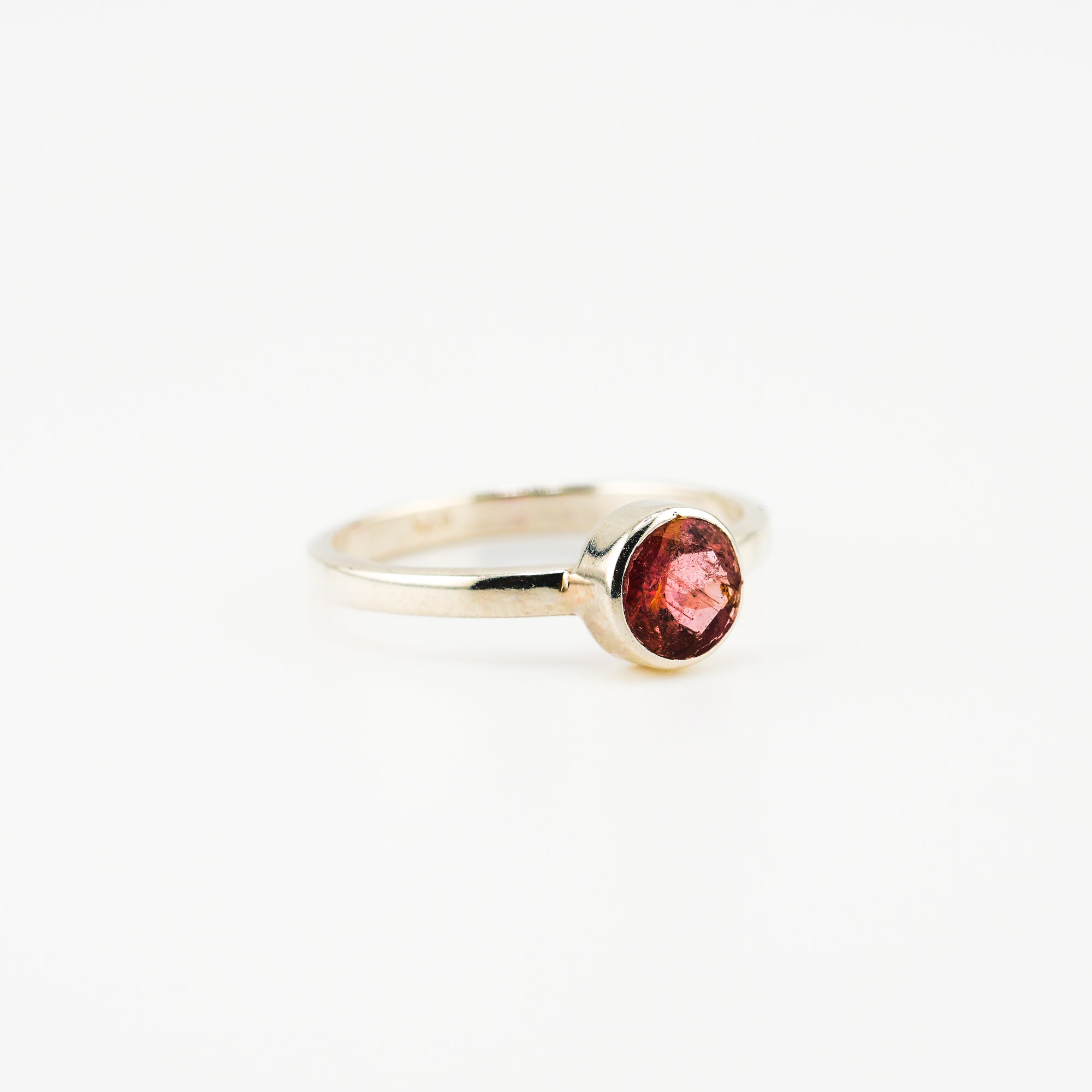 Jaipur pink tourmaline ring