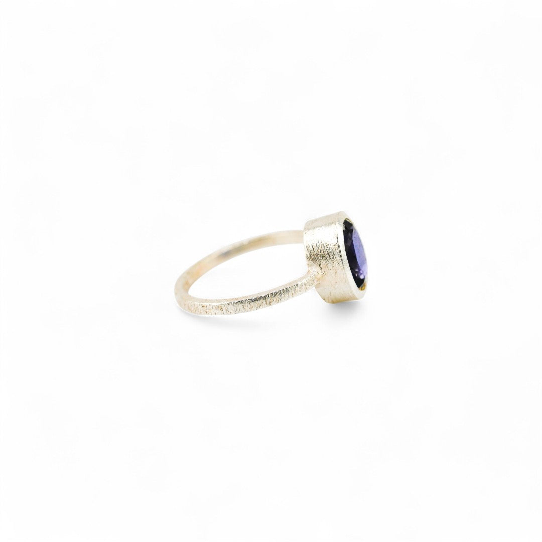 Eternal iolite ring