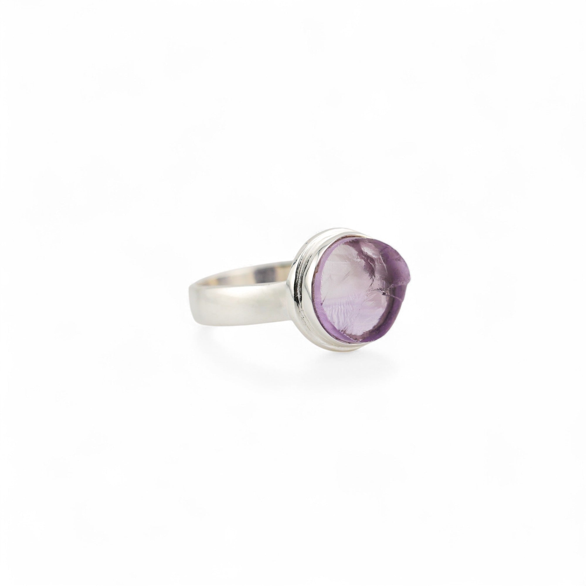 Celestial amethyst ring