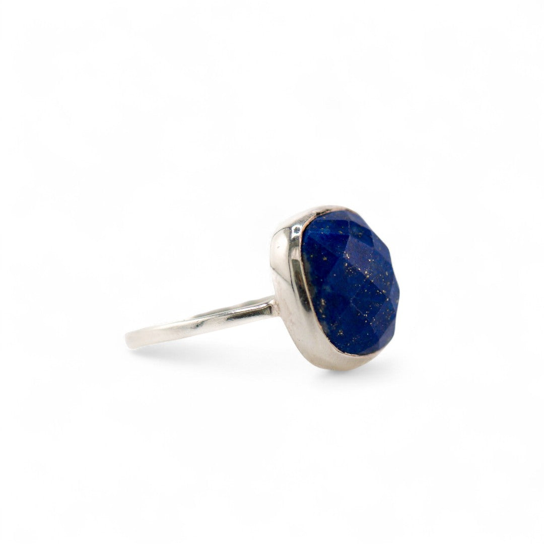 Lapis Lazuli sugarloaf ring