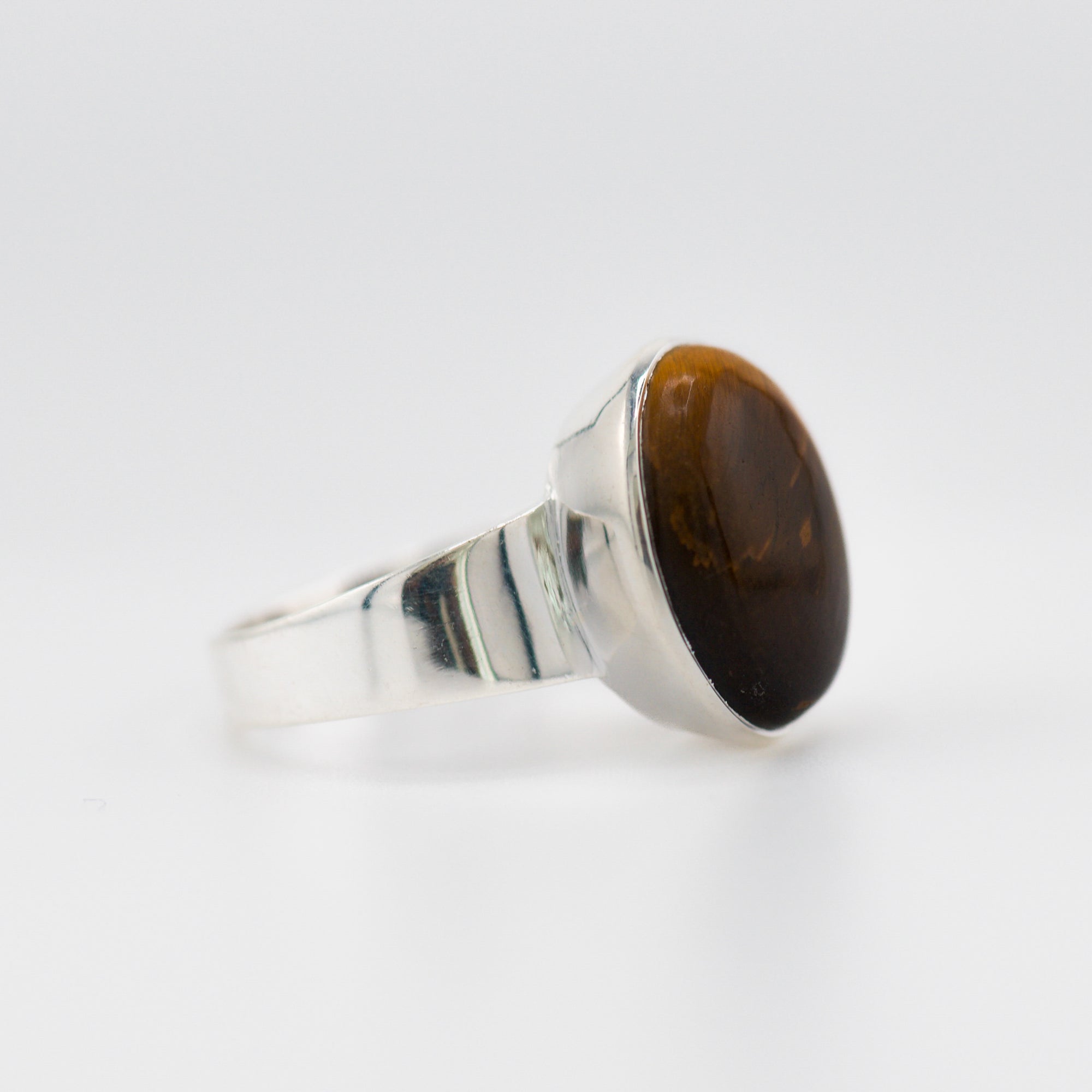 Nordic tiger's eye ring