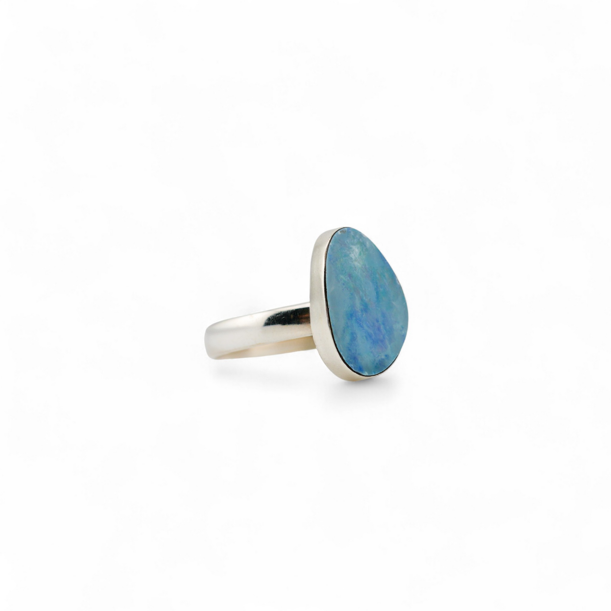 Australian opal ring