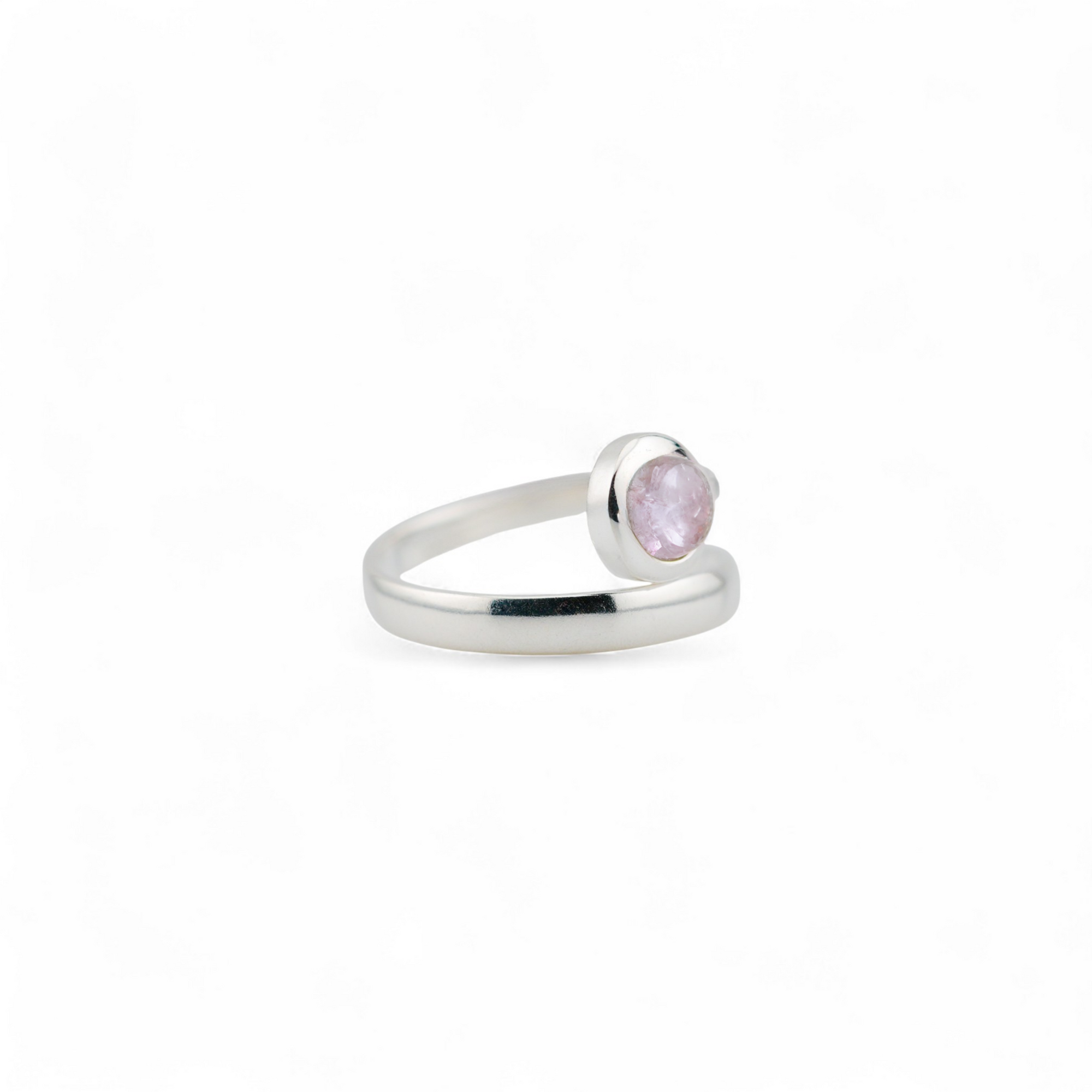 Twine morganite ring
