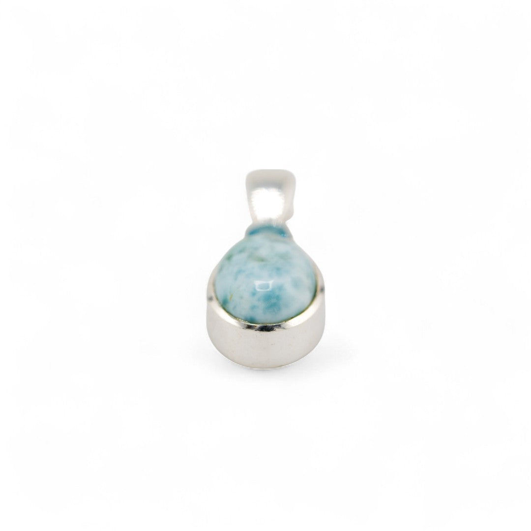 Larmiar with blue topaz pendant