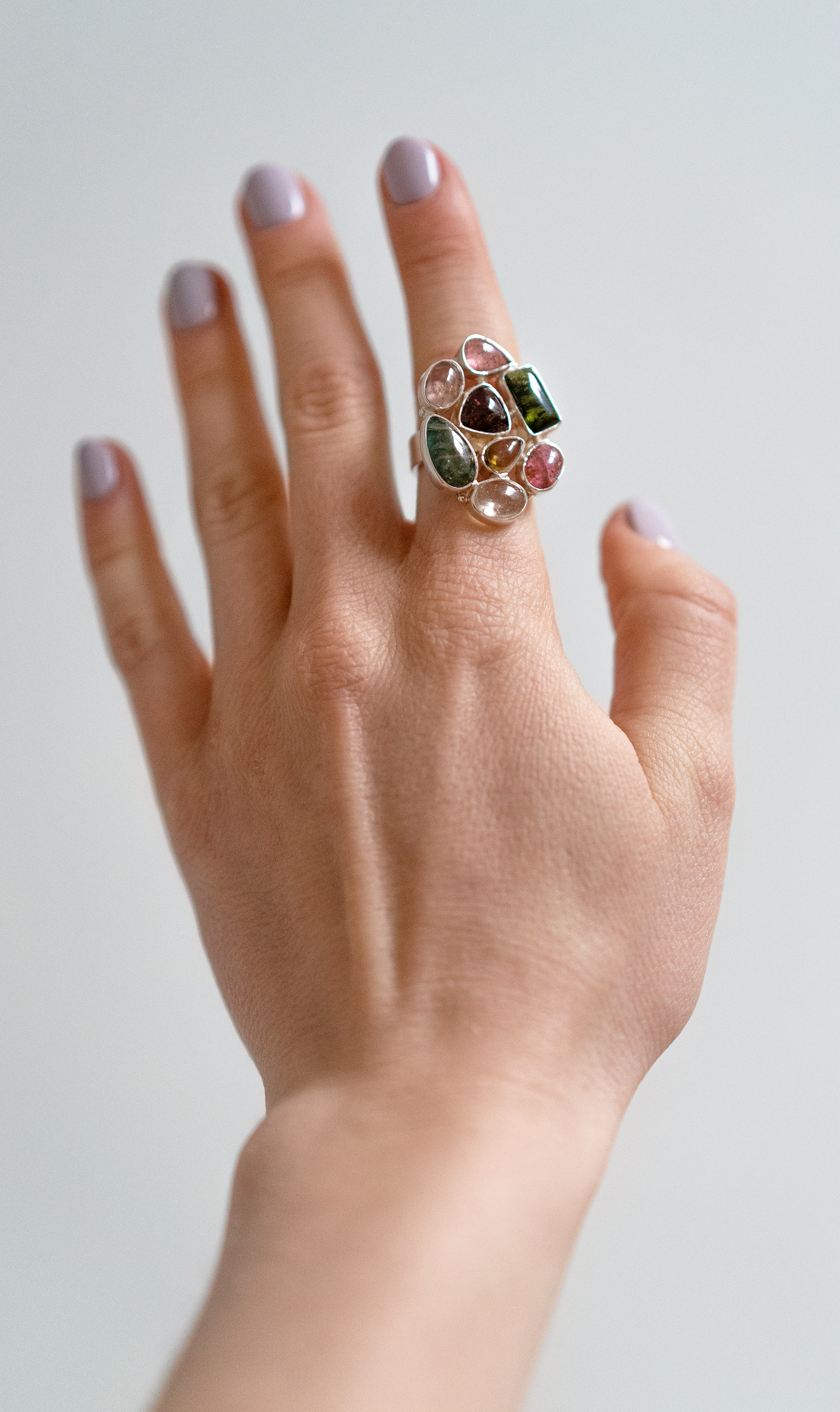 Royal tourmaline ring