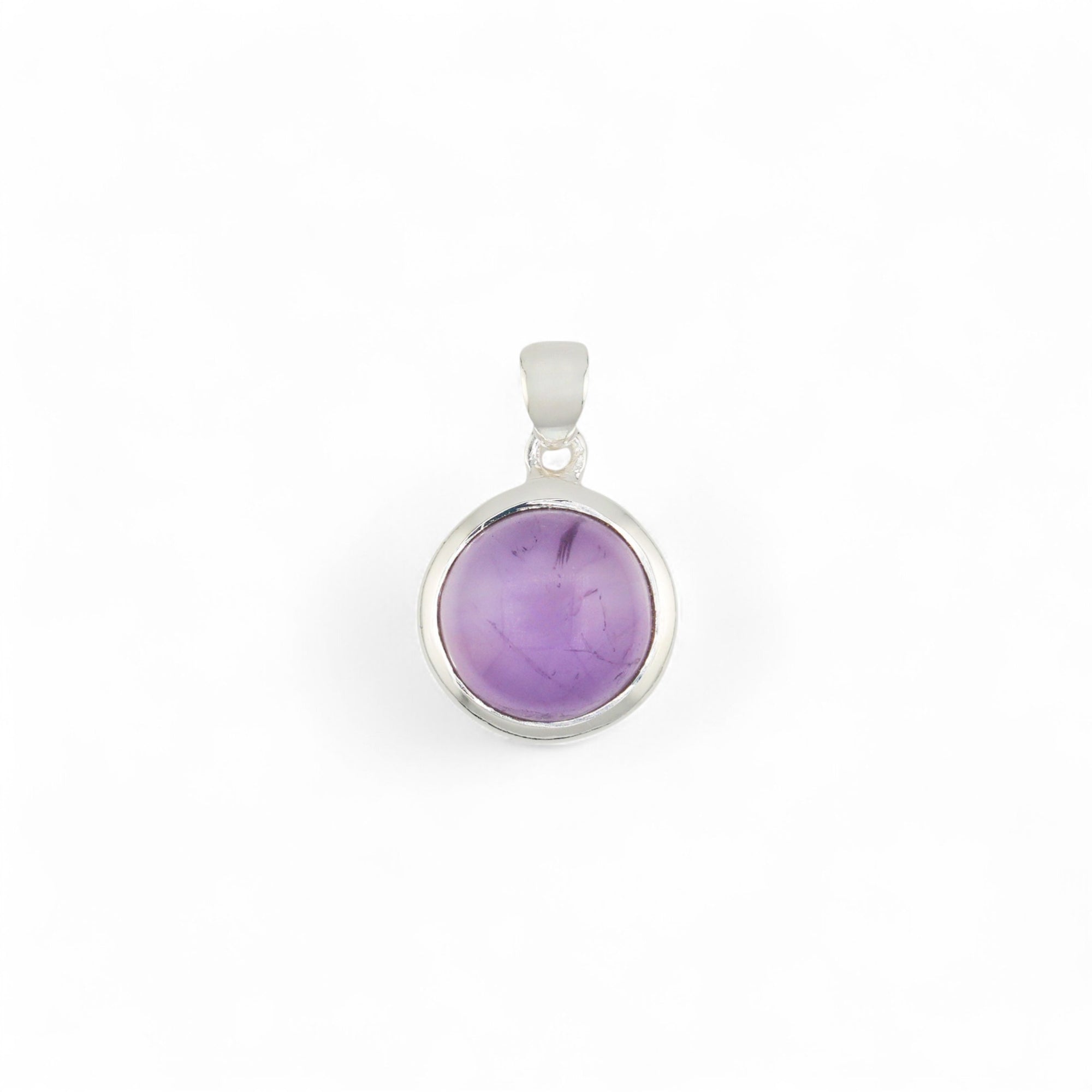 Samsara amethyst pendant