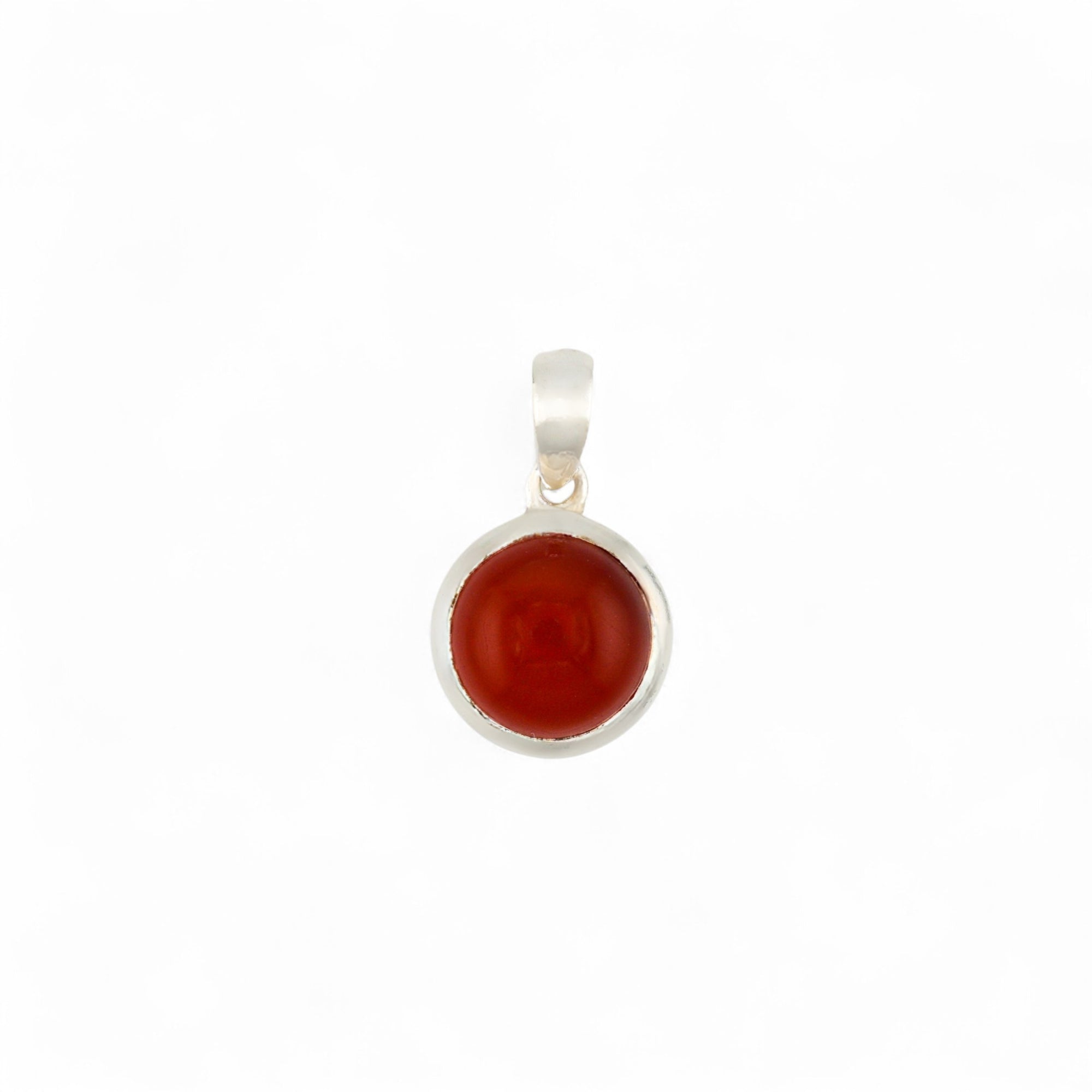 Samsara carnelian pendant