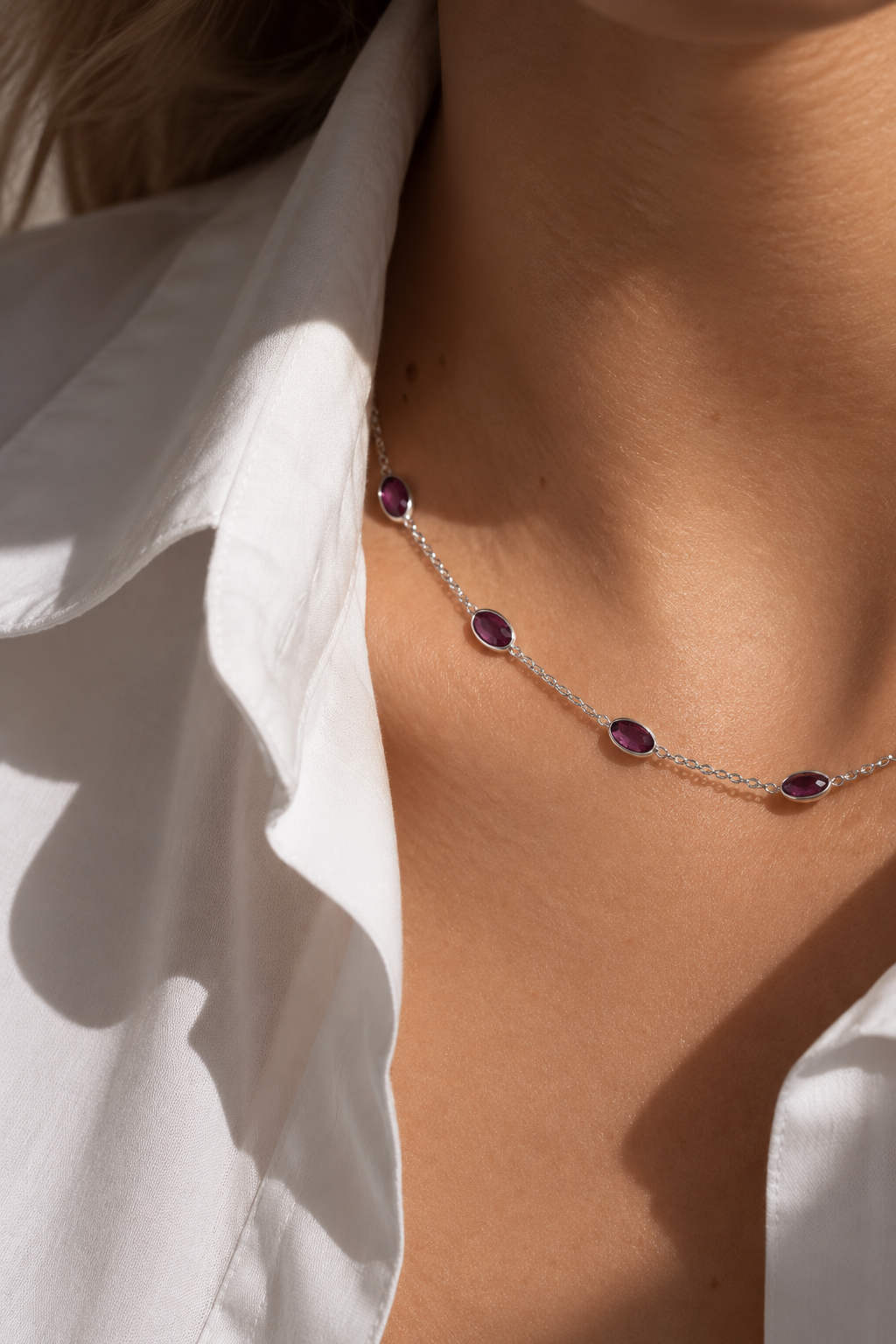 NYX Amethyst necklace