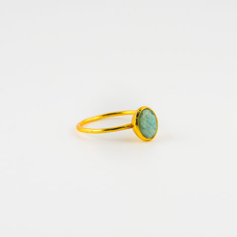 Amazonite ring