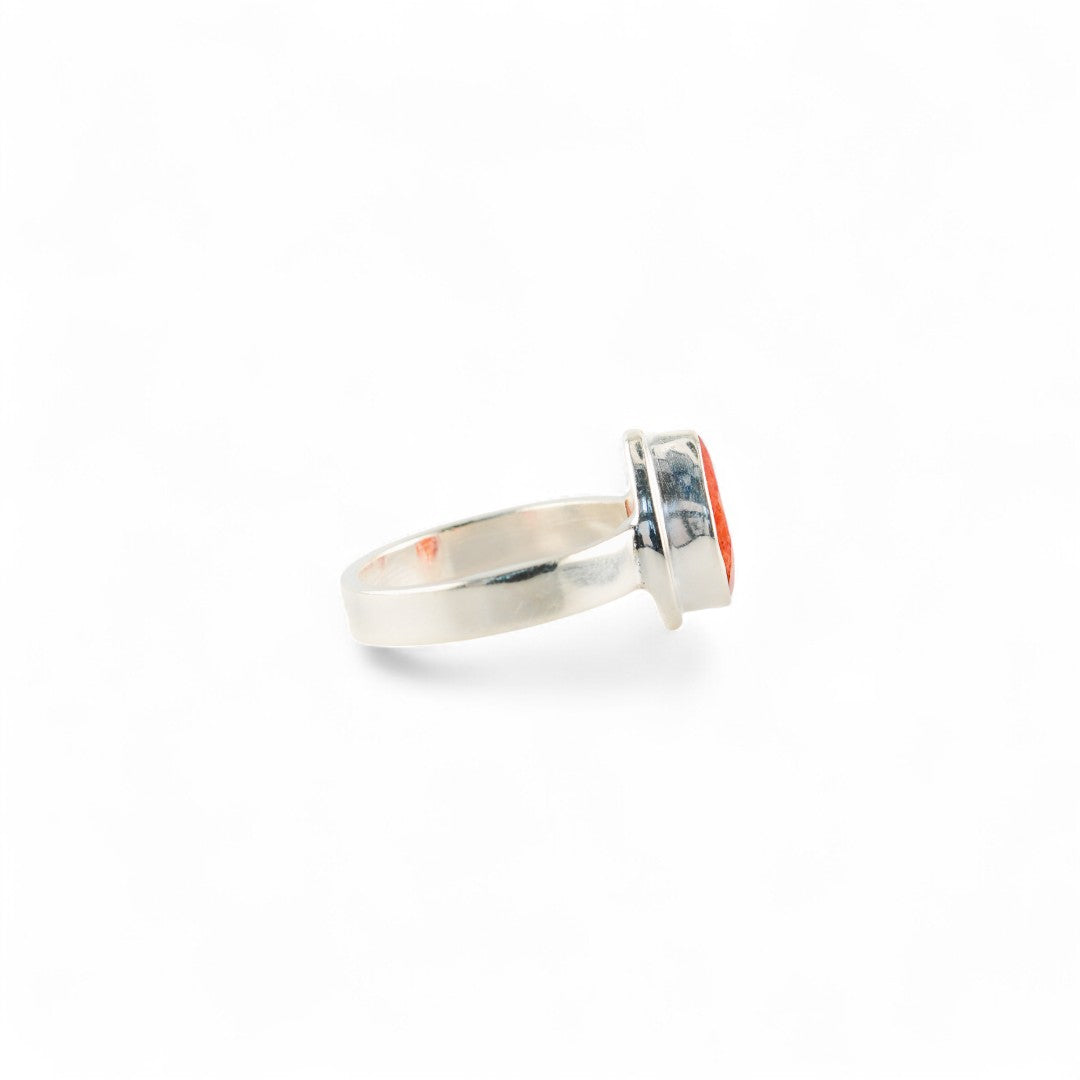 Sunstone drop ring