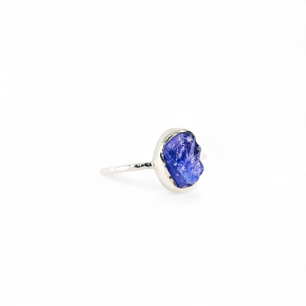 Meteor tanzanite ring