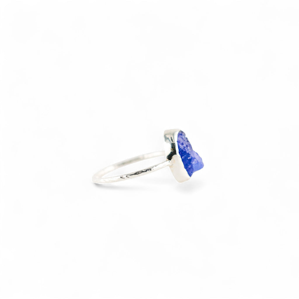 Meteor tanzanite ring