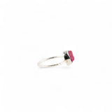 Meteor pink tourmaline ring