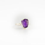 Meteor amethyst ring