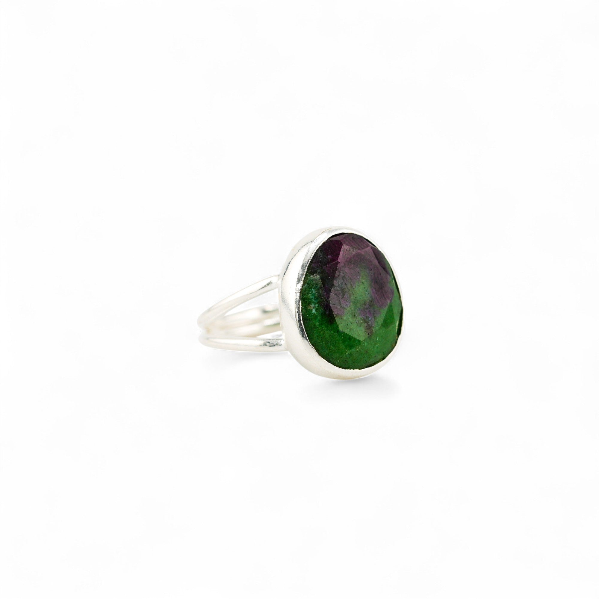 Harmonia ruby zoisite ring