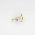 Eve lemon quartz ring