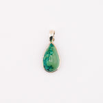 Turquoise teardrop pendant