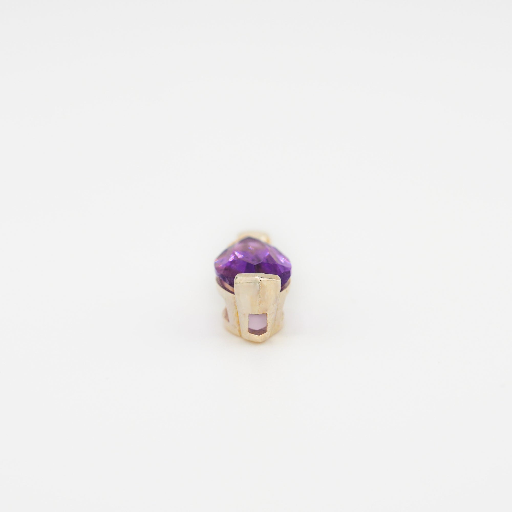 Marquise amethyst pendant