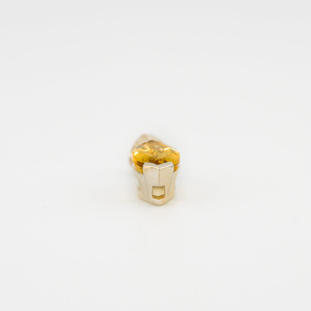 Marquise citrine pendant