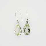 Green amethyst earrings