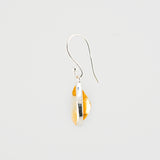 Citrine drop earrings