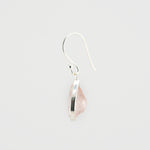 Rose quartz earrings