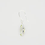 Green amethyst earrings