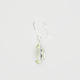 Green amethyst earrings