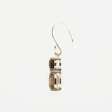 Teddy smoky quartz earrings