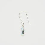 Blue topaz earrings