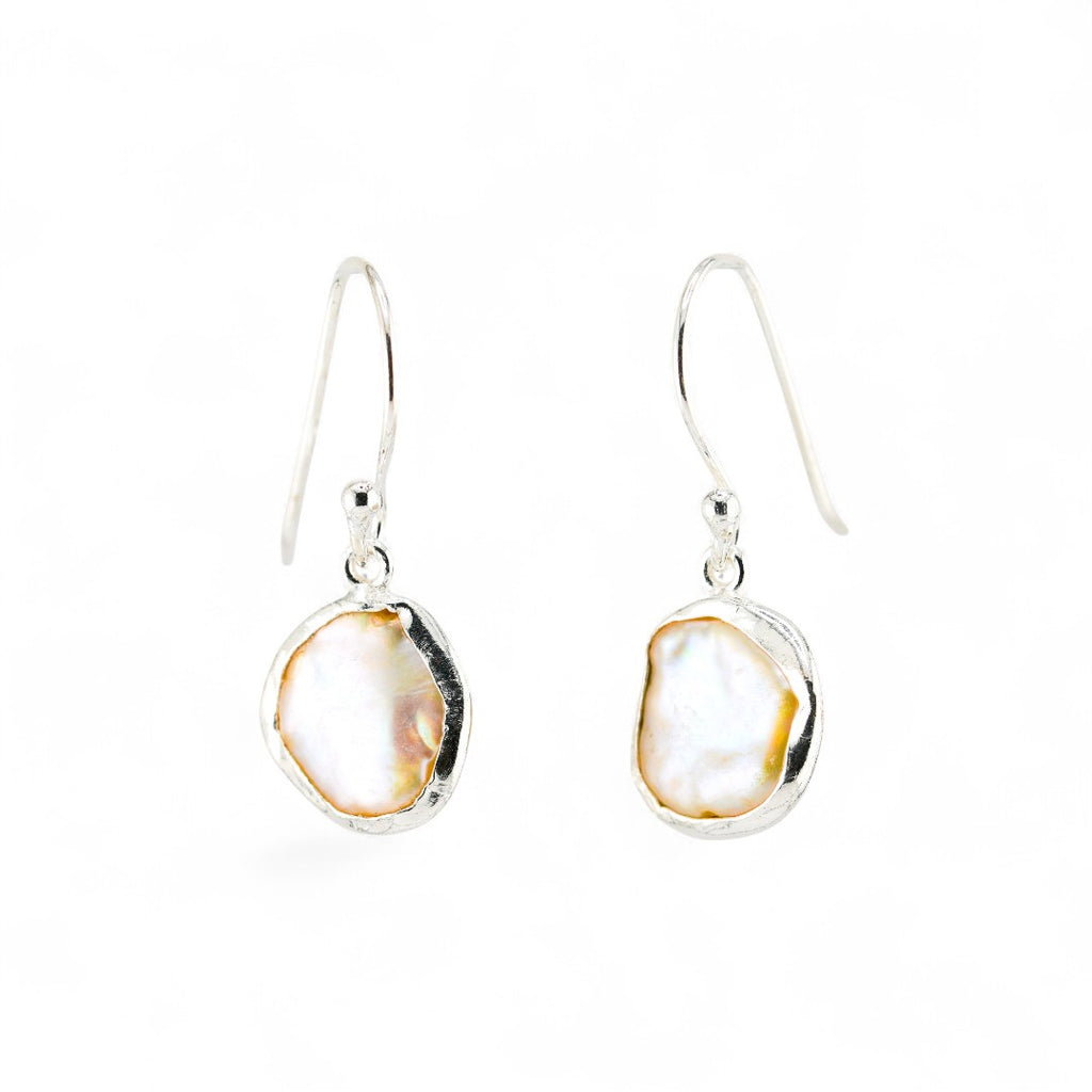 Pearl earrings