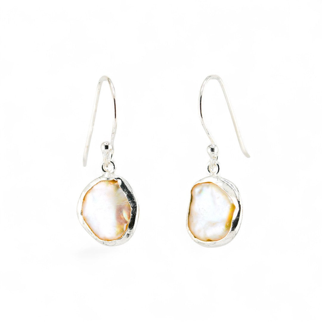 Pearl earrings