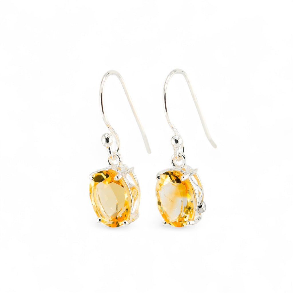 Citrine earrings