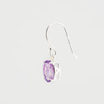 Amethyst earrings