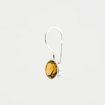 Honey quartz earrings