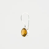 Honey quartz earrings